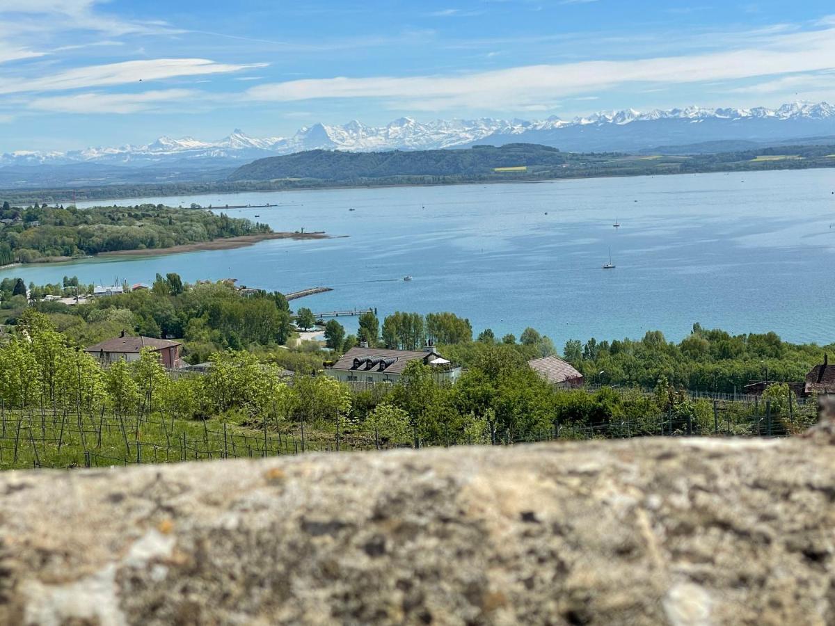 La Maison Bleue A 2 Pas Du Lac Du Neuchatel Ξενοδοχείο Hauterive  Εξωτερικό φωτογραφία